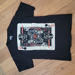 Star Wars playing card t-shirt